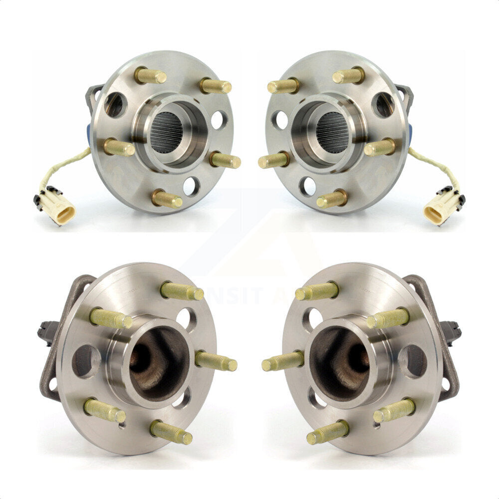 Front Rear Wheel Bearing & Hub Assembly Kit For Buick Riviera Cadillac Oldsmobile Aurora Eldorado Seville Toronado K70-101163