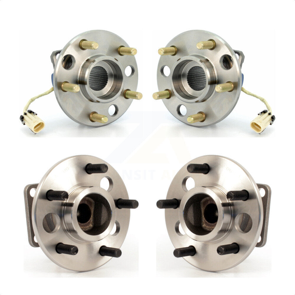 Front Rear Wheel Bearing & Hub Assembly Kit For Oldsmobile Cutlass Ciera Buick Century Chevrolet Lumina APV Pontiac Trans Sport Silhouette Cruiser K70-101164