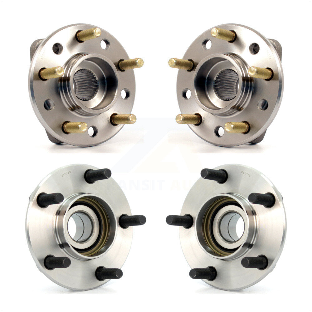 Front Rear Wheel Bearing & Hub Assembly Kit For Chrysler Dodge Intrepid Concorde 300M LHS Eagle Vision New Yorker K70-101166