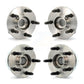 Front Rear Wheel Bearing & Hub Assembly Kit For Ford Taurus Mercury Sable Lincoln Continental K70-101167