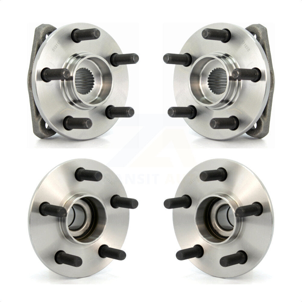 Front Rear Wheel Bearing & Hub Assembly Kit For Chrysler Sebring Dodge Stratus Cirrus Plymouth Breeze K70-101171
