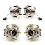 Front Rear Wheel Bearing & Hub Assembly Kit For Buick LeSabre Cadillac Lucerne DeVille DTS Park Avenue Pontiac Bonneville Seville Oldsmobile Aurora Riviera K70-101172