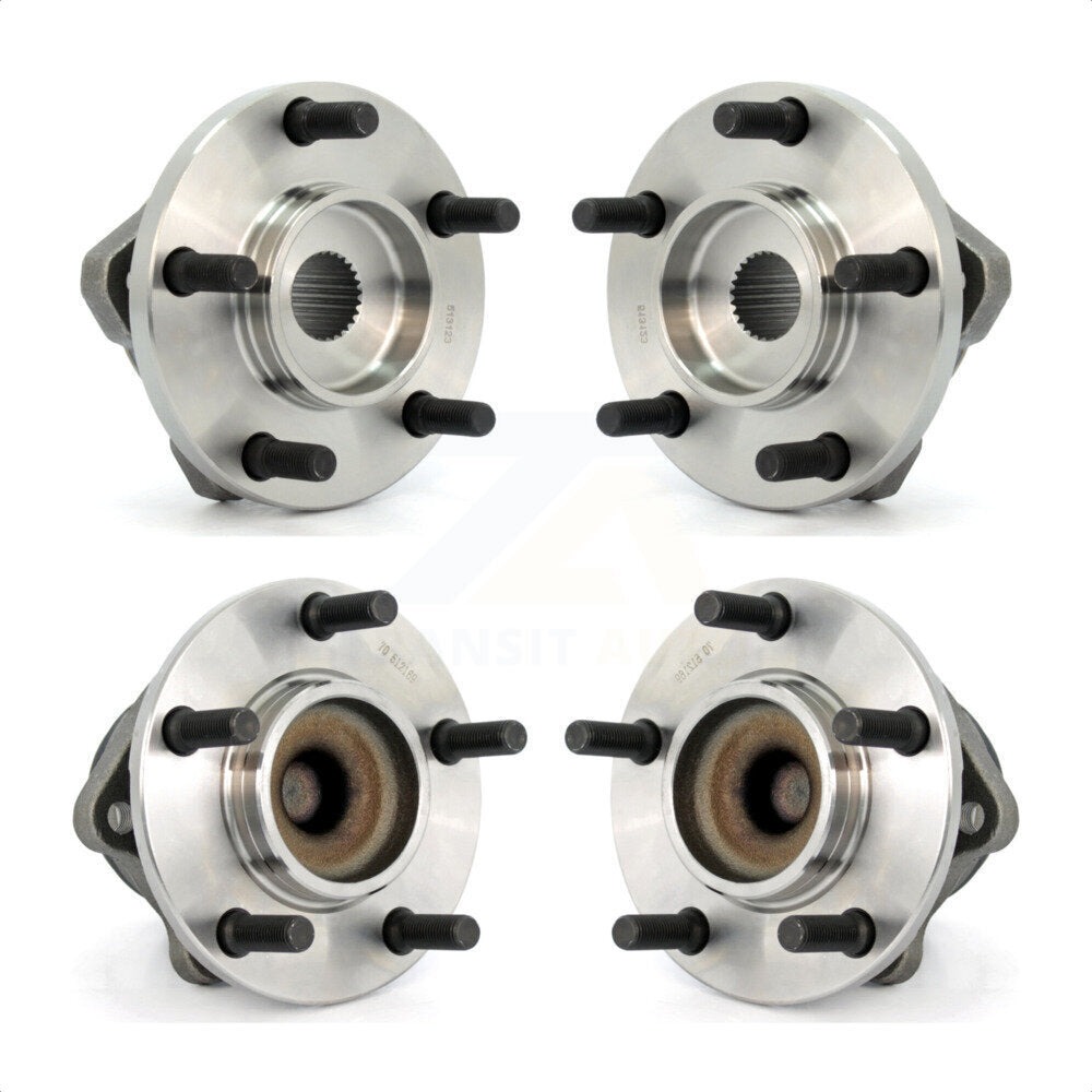 Front Rear Wheel Bearing & Hub Assembly Kit For Dodge Chrysler Grand Caravan Town Country Voyager K70-101180