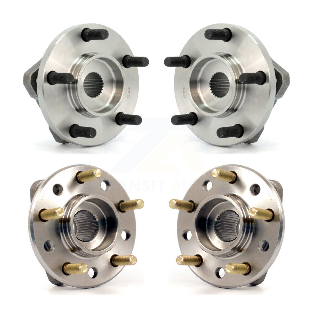 Front Rear Wheel Bearing & Hub Assembly Kit For Prowler Plymouth Chrysler K70-101182