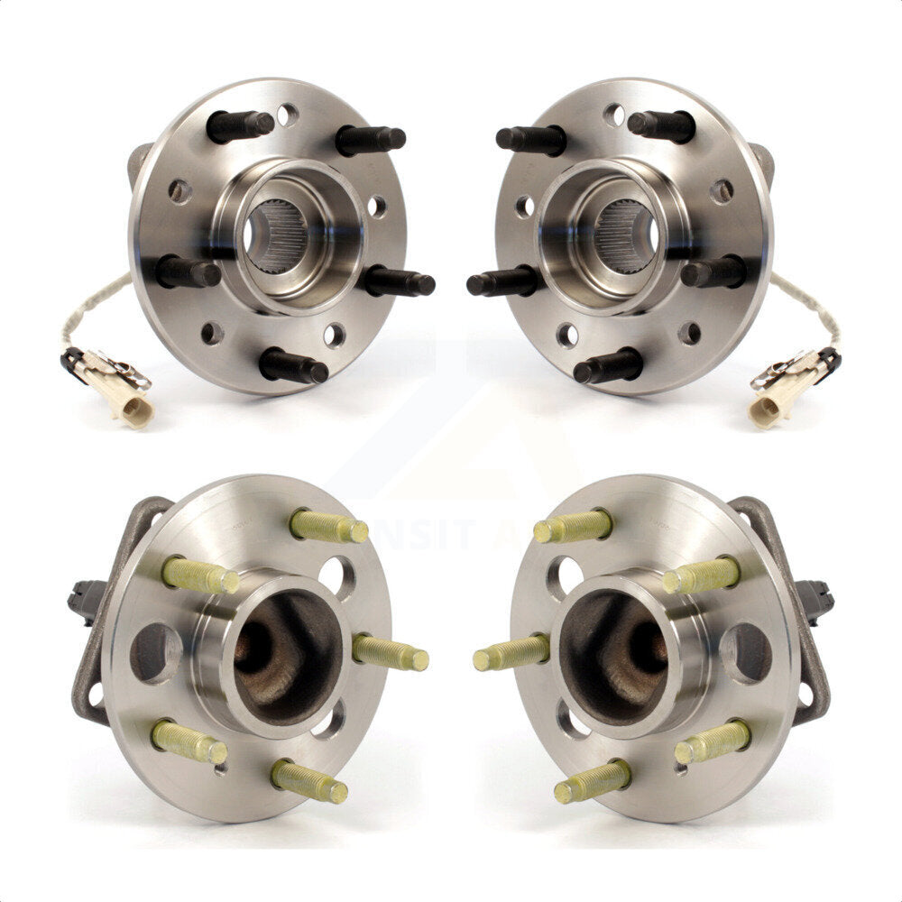 Front Rear Wheel Bearing & Hub Assembly Kit For Chevrolet Malibu Pontiac Grand Am Oldsmobile Cutlass K70-101183