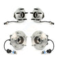 Front Rear Wheel Bearing & Hub Assembly Kit For Saturn Vue Chevrolet Equinox Pontiac Torrent K70-101194