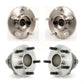 Front Rear Wheel Bearing & Hub Assembly Kit For Mazda 3 4-Wheel ABS K70-101208
