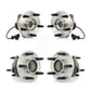 Front Rear Wheel Bearing & Hub Assembly Kit For Chevrolet Malibu Pontiac G6 Cobalt HHR Saturn Aura K70-101211
