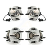 Front Rear Wheel Bearing & Hub Assembly Kit For Chevrolet Malibu Pontiac G6 Cobalt HHR Saturn Aura K70-101211