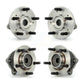 Front Rear Wheel Bearing & Hub Assembly Kit For 2004-2008 2010-2011 Mitsubishi Endeavor FWD K70-101214