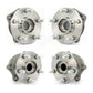 Front Rear Wheel Bearing & Hub Assembly Kit For Subaru Outback Forester Impreza Legacy WRX K70-101217