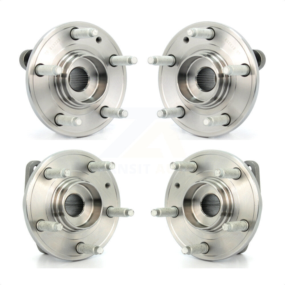Front Rear Wheel Bearing & Hub Assembly Kit For Ford Five Hundred Freestyle Taurus Mercury Montego X Sable AWD K70-101221