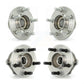 Front Rear Wheel Bearing & Hub Assembly Kit For Chrysler 300 Dodge Charger Magnum RWD K70-101222
