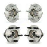 Front Rear Wheel Bearing & Hub Assembly Kit For Chrysler 300 Dodge Charger Magnum RWD K70-101222
