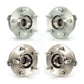 Front Rear Wheel Bearing & Hub Assembly Kit For Dodge Charger Chrysler 300 AWD K70-101225