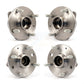 Front Rear Wheel Bearing & Hub Assembly Kit For 2004-2005 Suzuki Verona Chevrolet Epica Non-ABS K70-101235