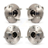 Front Rear Wheel Bearing & Hub Assembly Kit For 2004-2005 Suzuki Verona Chevrolet Epica Non-ABS K70-101235