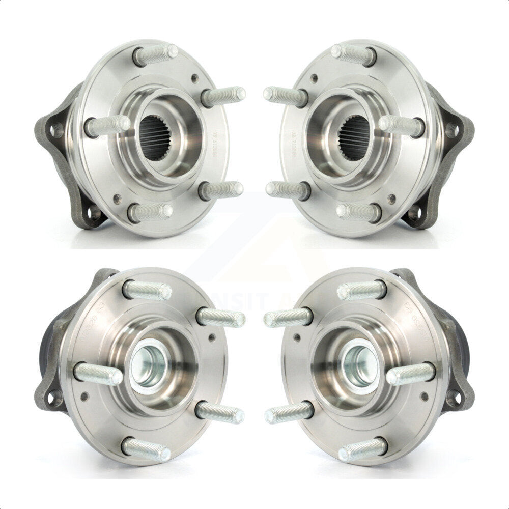 Front Rear Wheel Bearing & Hub Assembly Kit For Hyundai Kia Sorento Santa Fe Sport Veracruz FWD K70-101255