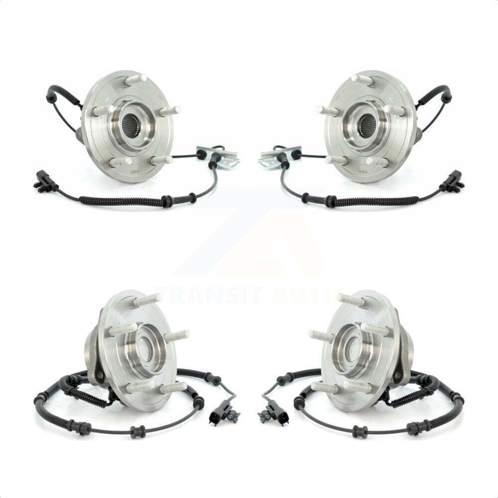 Front Rear Wheel Bearing & Hub Assembly Kit For Chrysler Town Country Dodge Grand Caravan Volkswagen Routan K70-101257