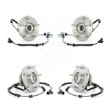 Front Rear Wheel Bearing & Hub Assembly Kit For Chrysler Town Country Dodge Grand Caravan Volkswagen Routan K70-101257