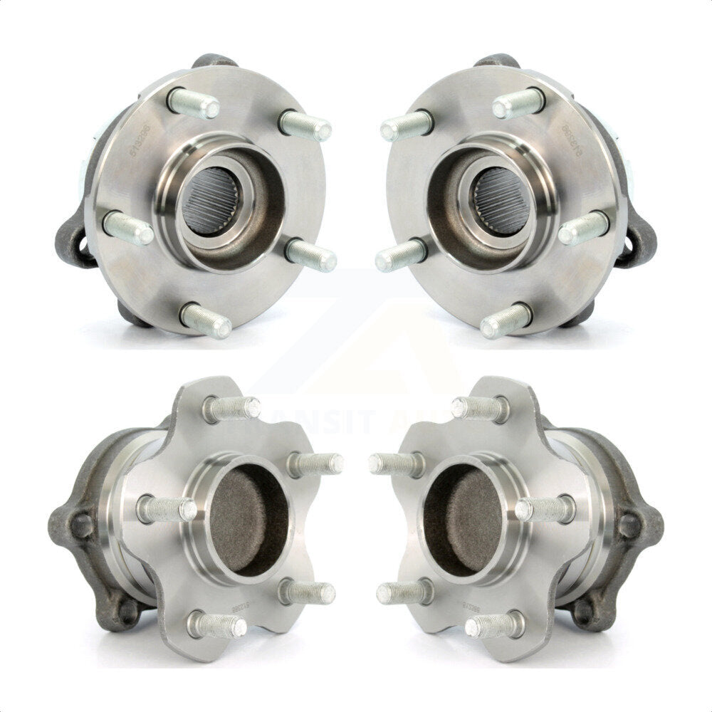 Front Rear Wheel Bearing & Hub Assembly Kit For Nissan Altima Maxima Pathfinder Murano INFINITI QX60 JX35 K70-101266