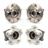 Front Rear Wheel Bearing & Hub Assembly Kit For Nissan Rogue Select FWD K70-101271