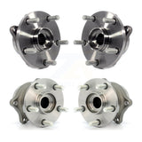 Front Rear Wheel Bearing & Hub Assembly Kit For Subaru Impreza WRX STI K70-101273
