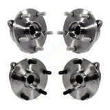 Front Rear Wheel Bearing & Hub Assembly Kit For Subaru Impreza WRX STI K70-101274