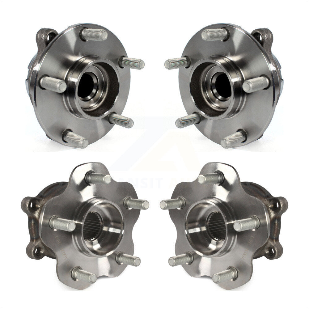 Front Rear Wheel Bearing & Hub Assembly Kit For INFINITI G37 Q50 G35 Nissan 370Z QX50 EX35 M37 QX70 FX35 G25 Q60 Q70 Q40 Q70L M35 M56 M45 EX37 M35h K70-101282