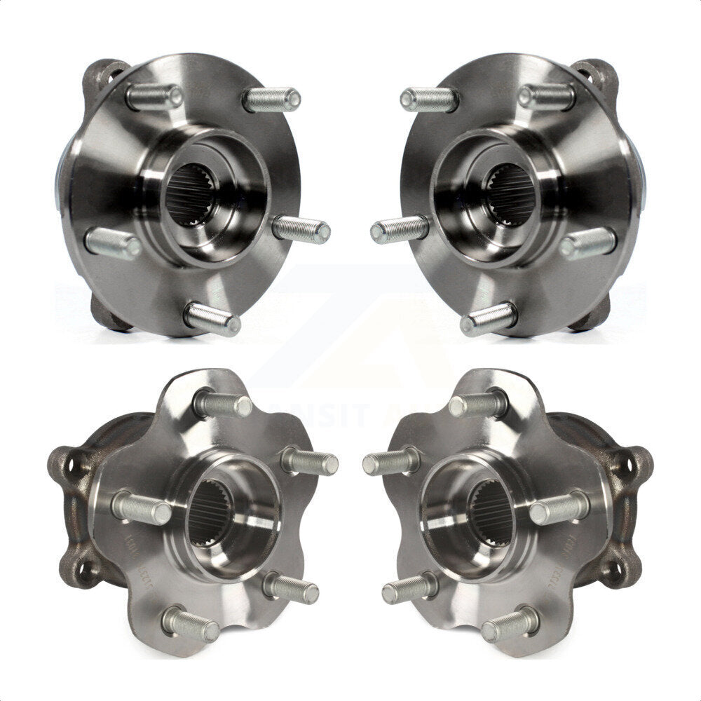 Front Rear Wheel Bearing & Hub Assembly Kit For INFINITI G37 Q50 G35 QX50 EX35 FX35 M37 QX70 G25 Q60 Q70 Q40 Q70L M35 M56 M45 FX50 EX37 K70-101283