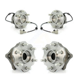 Front Rear Wheel Bearing & Hub Assembly Kit For 2005-2012 Nissan Pathfinder RWD K70-101291