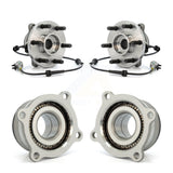 Front Rear Wheel Bearing & Hub Assembly Kit For Nissan Frontier Xterra Suzuki Equator K70-101294