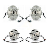 Front Rear Wheel Bearing & Hub Assembly Kit For Nissan Armada INFINITI QX56 Pathfinder K70-101296