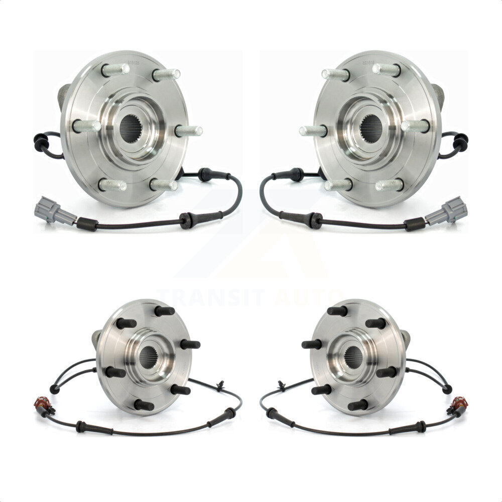 Front Rear Wheel Bearing & Hub Assembly Kit For Nissan Armada INFINITI QX56 K70-101298
