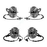 Front Rear Wheel Bearing & Hub Assembly Kit For Dodge Grand Caravan Chrysler Town Country Ram C/V Volkswagen Routan K70-101299