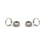 Front Inner Wheel Bearing Race Pair For Ford Ranger Chevrolet Toyota C1500 Explorer Tacoma Nissan Pickup Dodge Ram 1500 GMC Frontier Tahoe Sport Trac Audi Mazda C2500 Mustang D21 C10 A4 G20 K70-101329