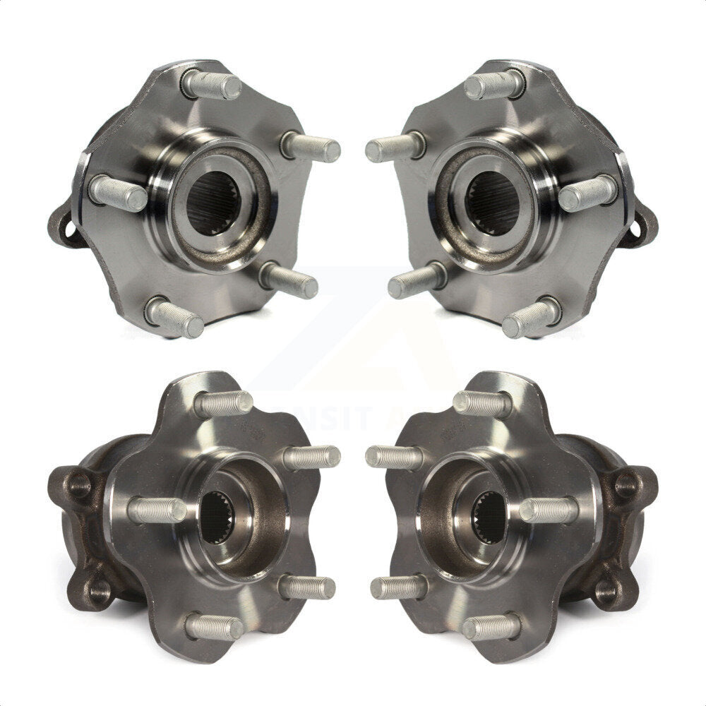 Front Rear Wheel Bearing & Hub Assembly Kit For Nissan Rogue Sport Qashqai AWD K70-101360