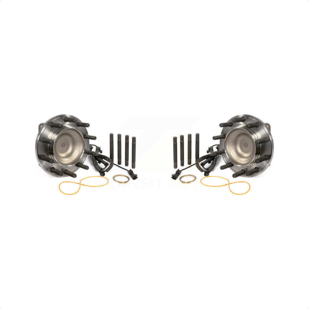 Front Wheel Bearing And Hub Assembly Pair For 2011-2016 Ford F-450 Super Duty F-550 4 X 2 K70-101414