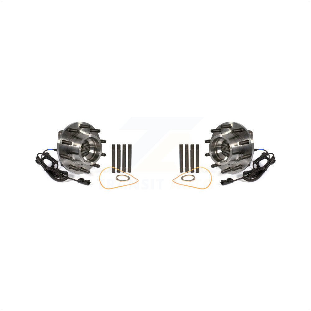 Front Wheel Bearing And Hub Assembly Pair For 2011-2016 Ford F-450 Super Duty F-550 4 X K70-101415