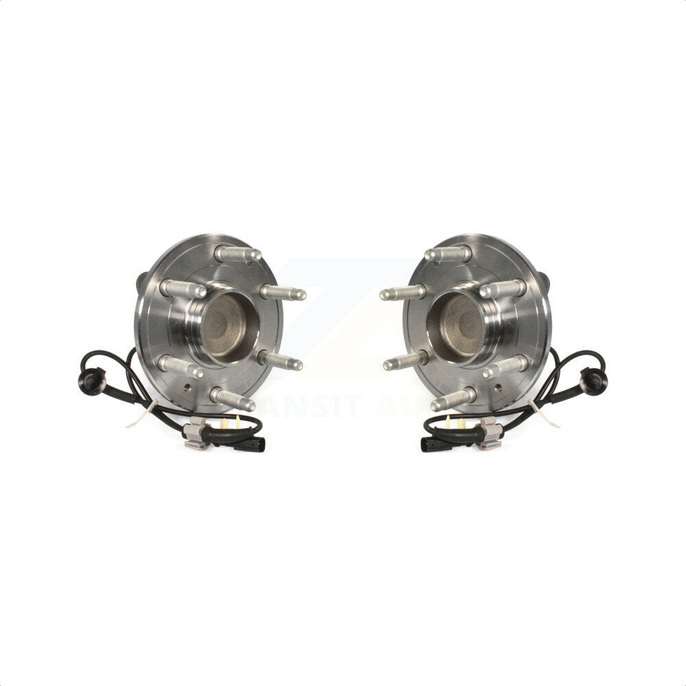 Front Wheel Bearing And Hub Assembly Pair For Chevrolet Silverado 1500 GMC Sierra Tahoe Suburban Yukon Cadillac XL Escalade ESV LD Limited RWD K70-101418