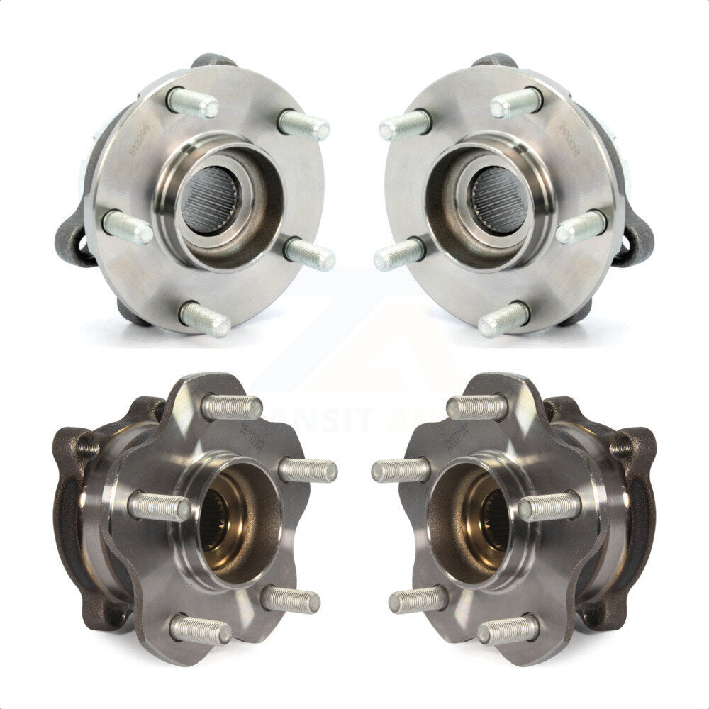 Front Rear Wheel Bearing & Hub Assembly Kit For Nissan Pathfinder Murano INFINITI QX60 JX35 K70-101429