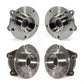 Front Rear Wheel Bearing & Hub Assembly Kit For 2015-2017 Chrysler 200 AWD K70-101435