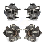 Front Rear Wheel Bearing & Hub Assembly Kit For 2013-2019 Nissan Sentra K70-101438