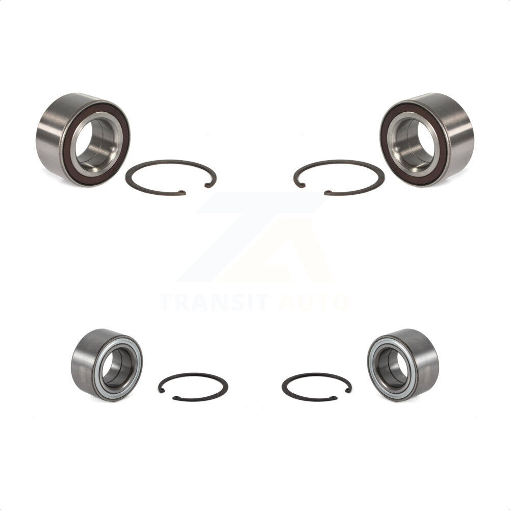 Front Rear Wheel Bearing Kit For 2013 BMW 328i xDrive 3.0L With 2.95" Outer Diameter K70-101448