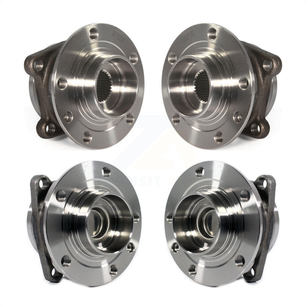 Front Rear Wheel Bearing & Hub Assembly Kit For 2014-2020 2022 Jeep Cherokee FWD With Off Road Suspension K70-101450