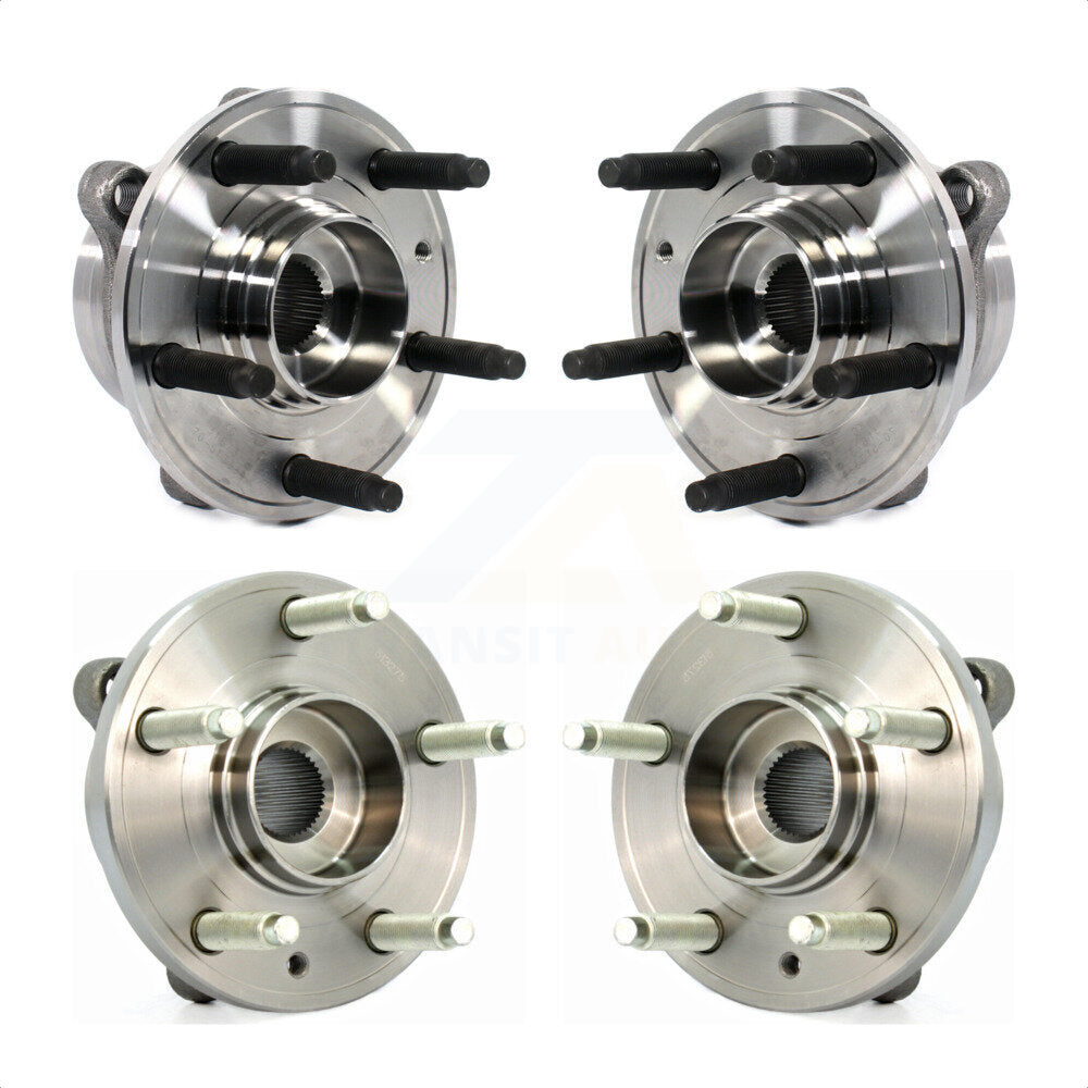 Front Rear Wheel Bearing & Hub Assembly Kit For Ford Taurus Police Interceptor Sedan Special Service K70-101457