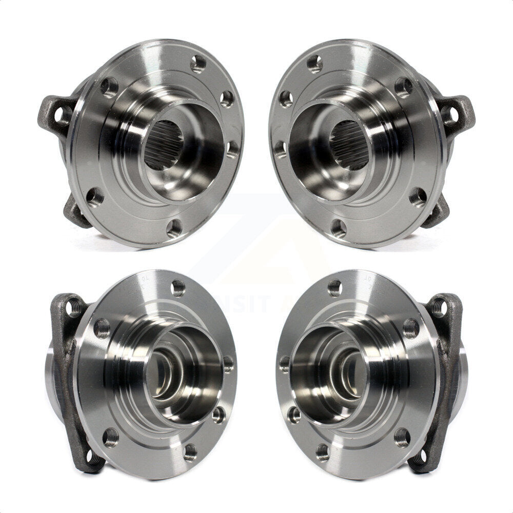 Front Rear Wheel Bearing & Hub Assembly Kit For 2014-2022 Jeep Cherokee FWD Without Off Road Suspension K70-101459