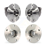 Front Rear Wheel Bearing & Hub Assembly Kit For Volkswagen Jetta GTI Audi A3 Golf SportWagen R Sportback e-tron K70-101465