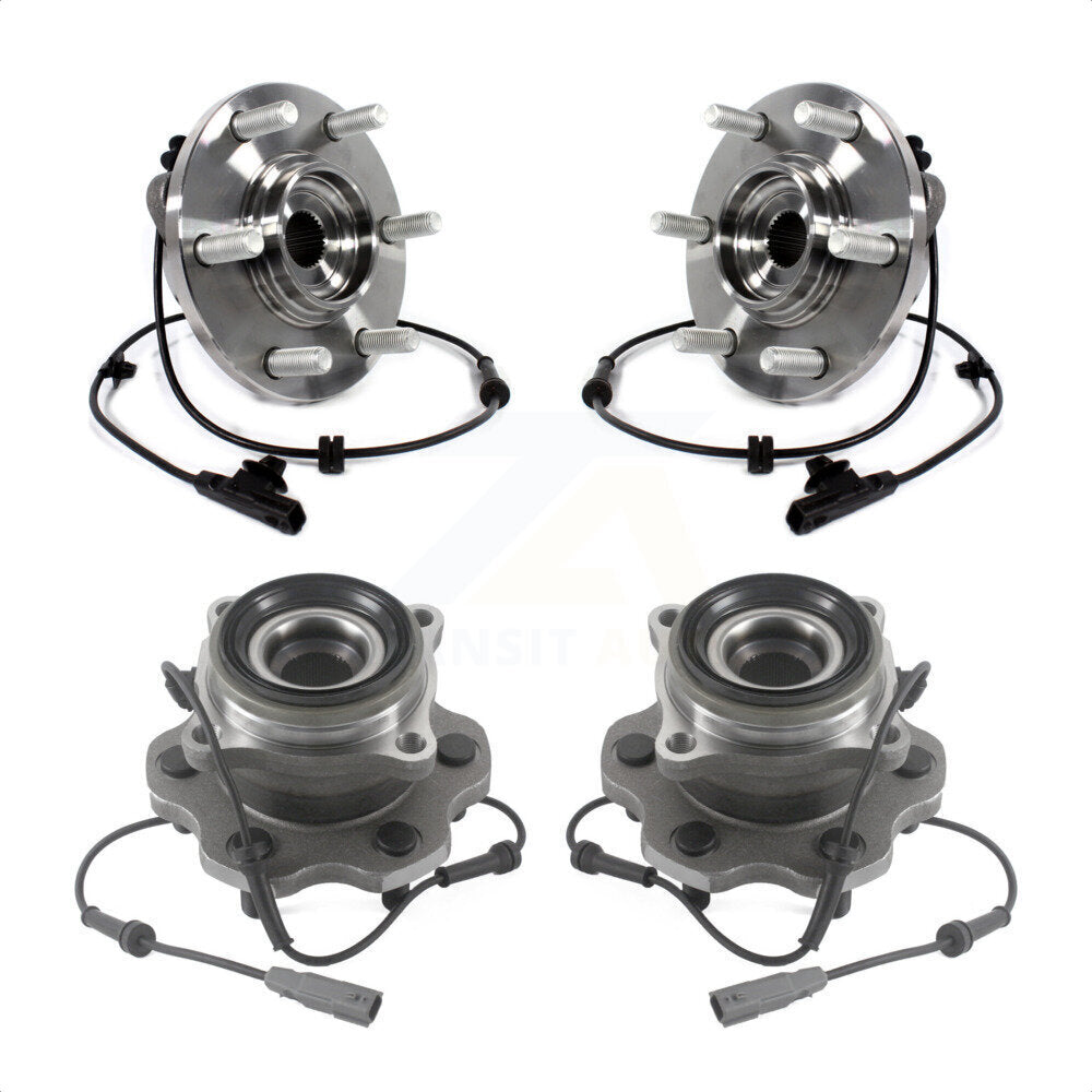 Front Rear Wheel Bearing & Hub Assembly Kit For INFINITI Nissan Armada QX80 QX56 K70-101474