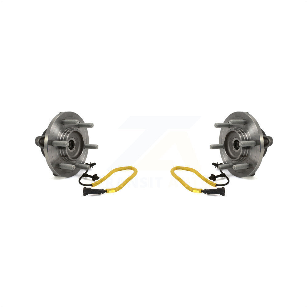 Front Wheel Bearing And Hub Assembly Pair For 2018-2020 Ford F-150 Limited Platinum SSV XL XLT King Ranch Lariat with 4WD K70-101495